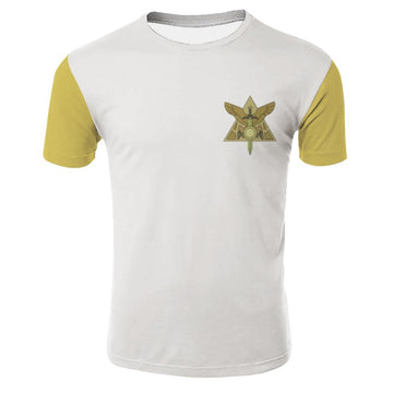 Anime The Owl House Cosplay Hombre Mujer Verano Impresión 3D Camiseta Manga Corta